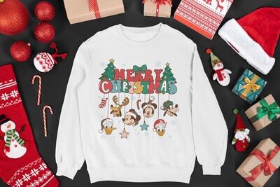 Sweater - MERRY CHRISTMAS MICKEY & FRIENDS -