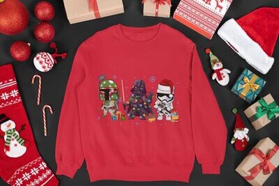 Sweater - MERRY FORCE BE WITH YOU -