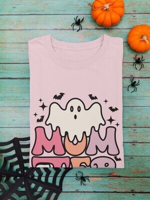 T Shirt Halloween - MOM STER  -
