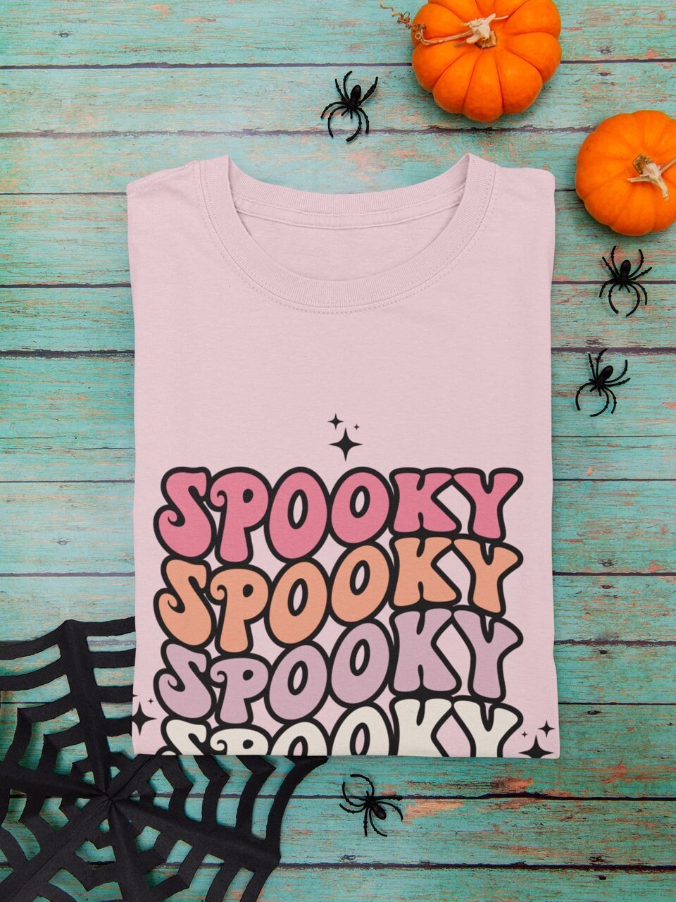 T Shirt Halloween - SPOOKY SPOOKY  -