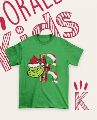 T Shirt Christmas - Merry Grinchmas  -