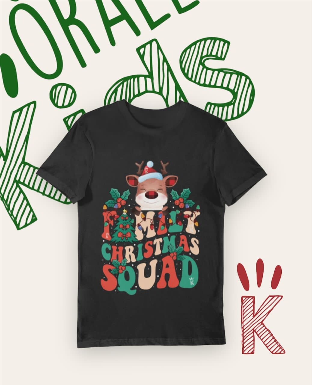 T Shirt Christmas - FAMILY CHRISTMAS SQUAD -