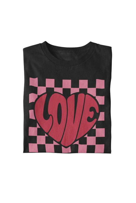 T Shirt - L O V E / B -