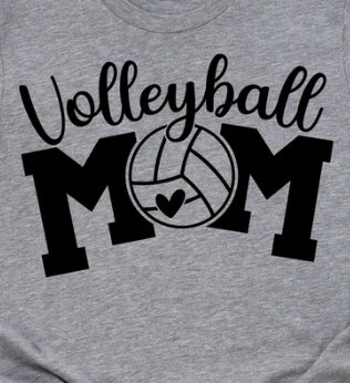 T Shirt - VOLLEYBALL MOM -