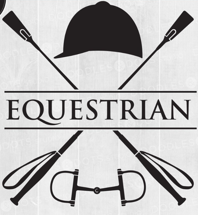 T Shirt - EQUESTRIAN SYMBOLS -