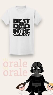 Graphic Tees - BEST DAD IN THE GALAXY -