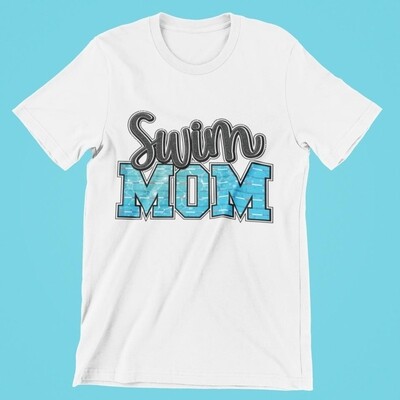 T Shirt - SWIM MOM -