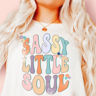 Sweater - SASSY LITTLE SOUL WHITE -