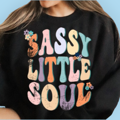 Sweater - SASSY LITTLE SOUL BLACK -