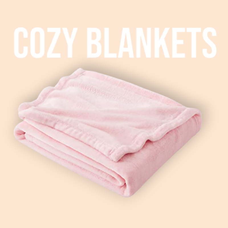 COZY BLANKETS - PINK BLANKET -