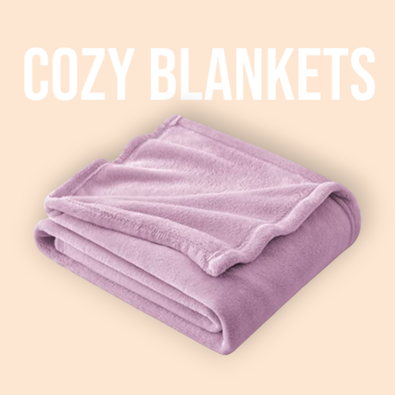 COZY BLANKETS - LILAC BLANKET -