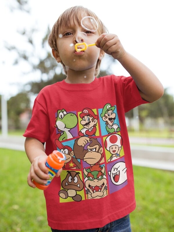 Graphic Tees - MARIO BROS CHARACTERS -