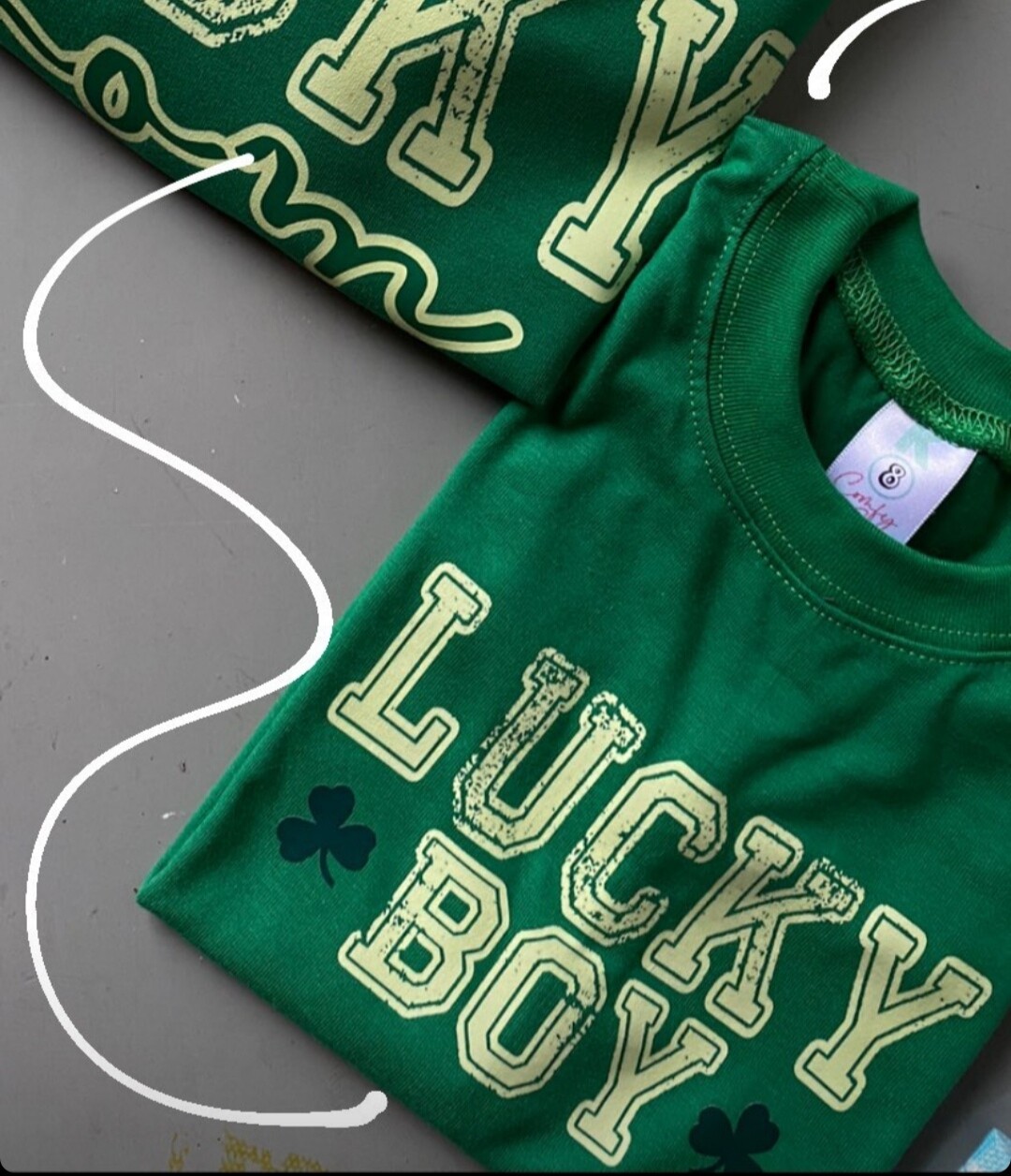 Graphic Tees - LUCKY BOY -