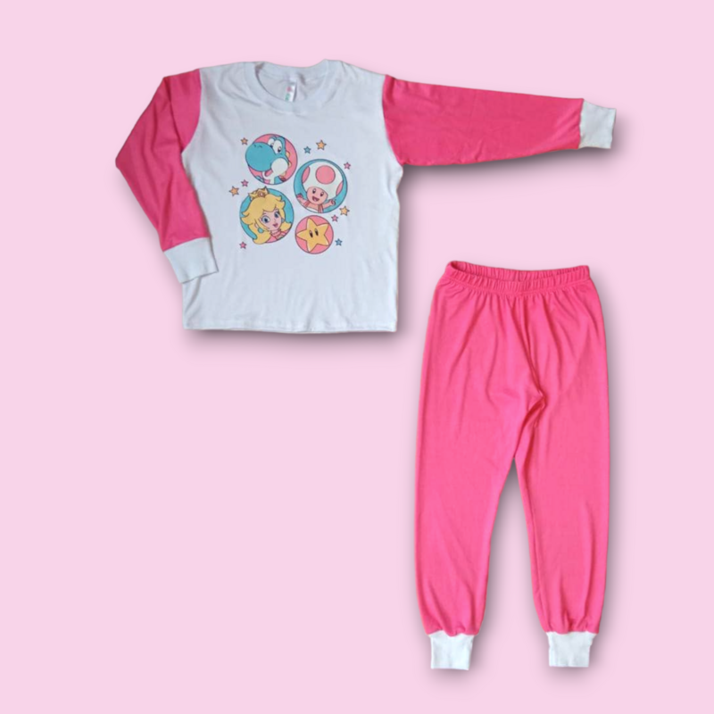 Pijama - PEACH &amp; FRIENDS -