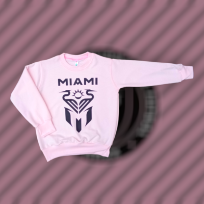 Soccer Sweater - MIAMI INTER PINK SWEATER -