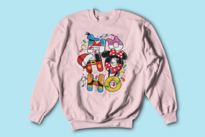 Sweater - HOHOHO DSNY PNK -