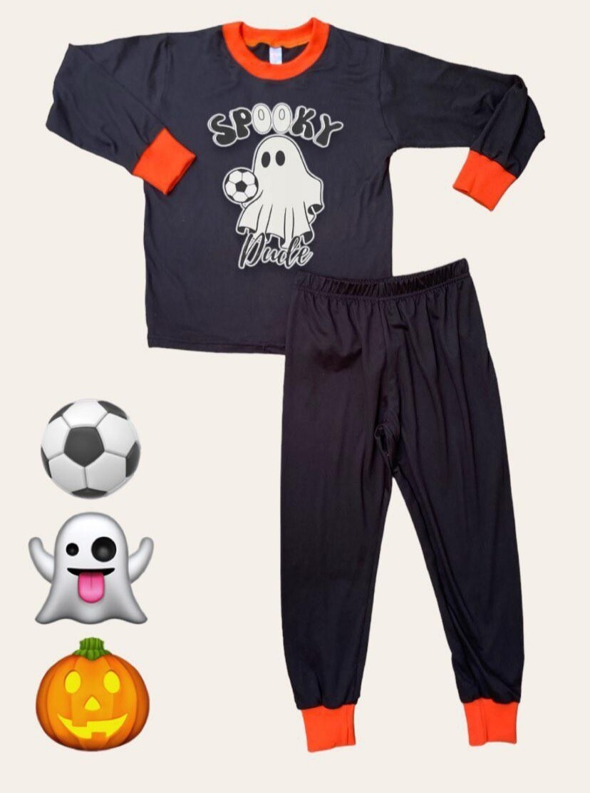 Pijama Halloween - SOCCER SPOOKY DUDE GLOW -