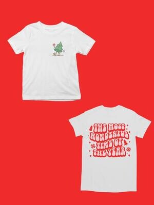 T Shirt Christmas - THE MOST WONDERFUL TIME OF THE YEAR -