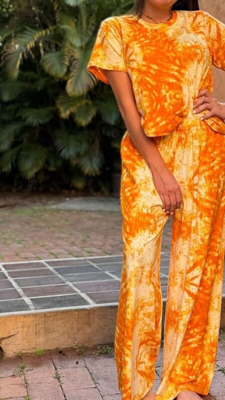 Set Casual Ligero - Orange Splash Set -