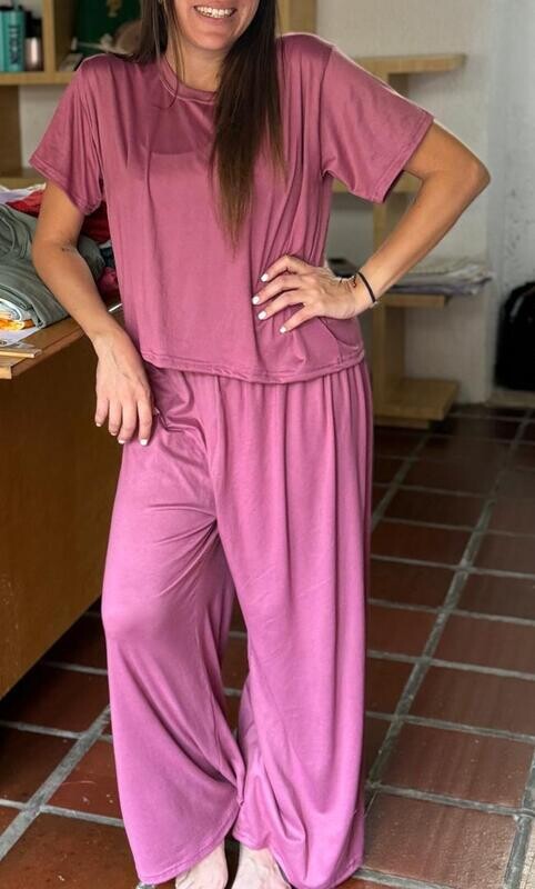 Set Casual Ligero - Violet-Fuschia Set -