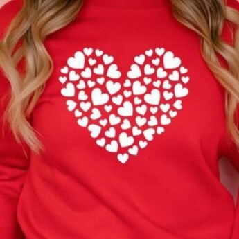 Sweater - HEARTS MOSAIC -