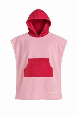 - Poncho Toalla Rosa/Fucsia -