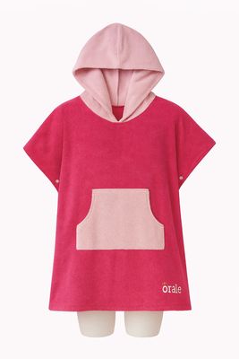 - Poncho Toalla Fucsia/Rosa -