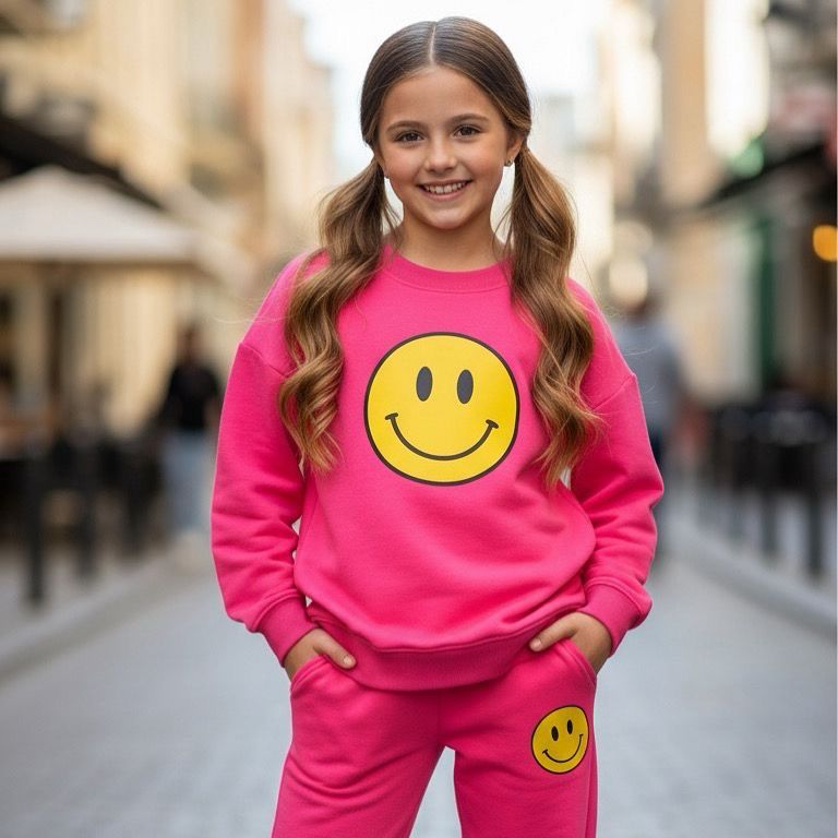 Casual Sets - HAPPY FACE -