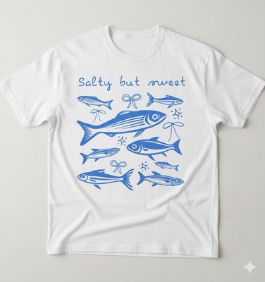 TShirts - SALTY BUT SWEET -