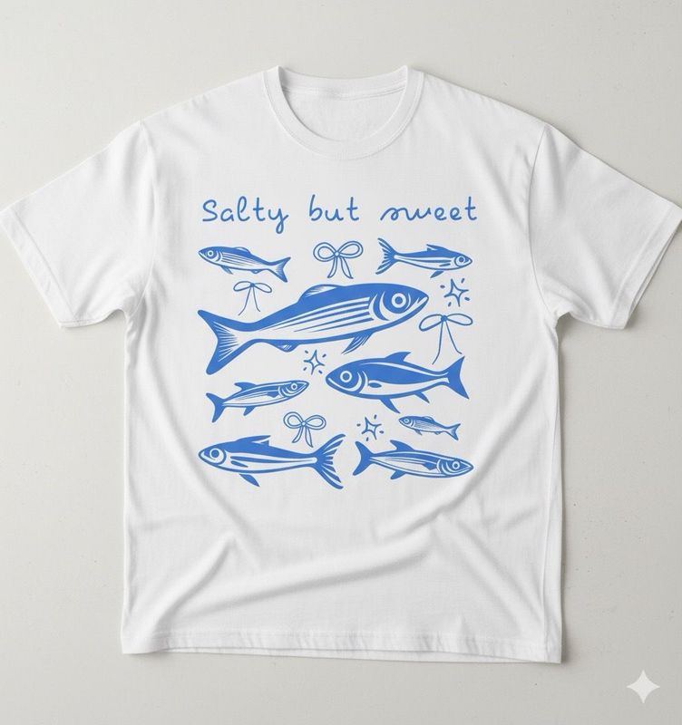 TShirts - SALTY BUT SWEET -