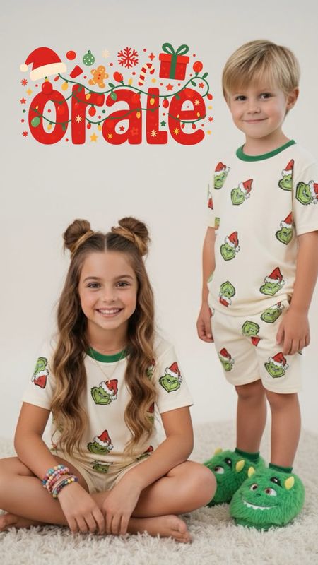 Pijama - CHRISTMAS GRINCH BEIGE -