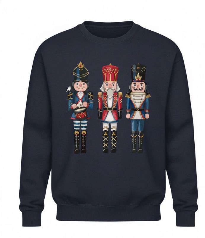 Sweater - NUT CRACKERS BLUE -