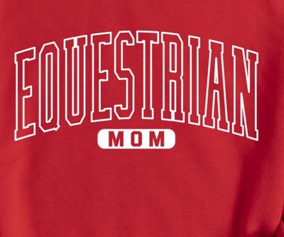 T Shirt - EQUESTRIAN MOM -