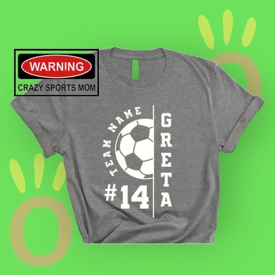 T Shirt - SOCCER MOM PLAYER -