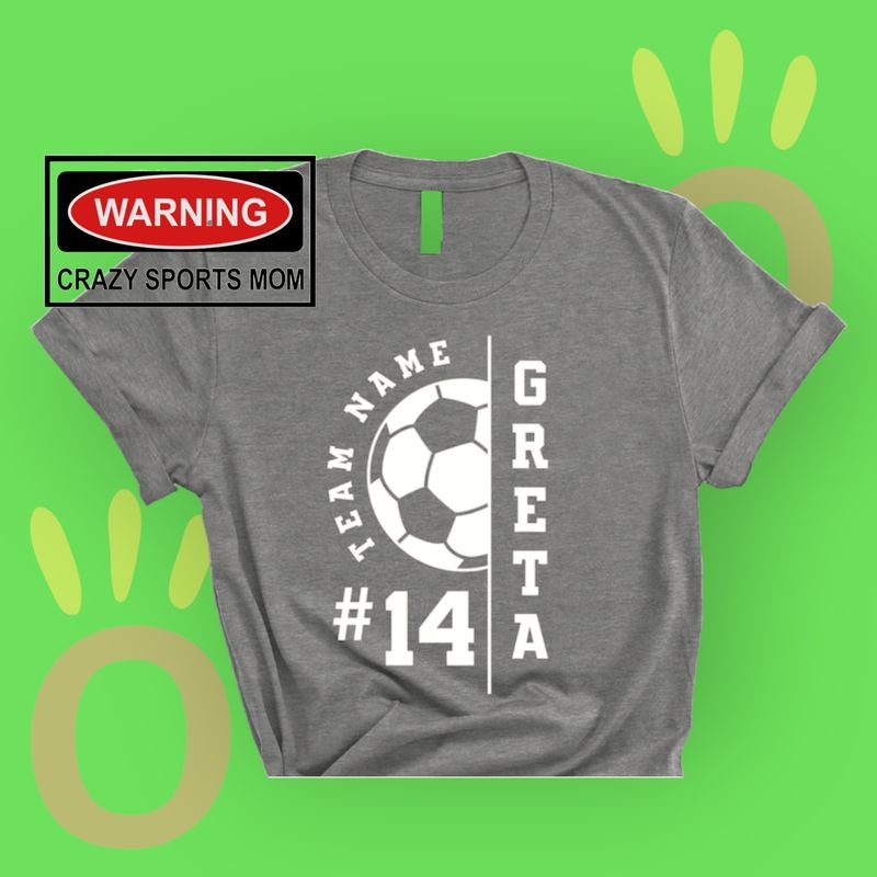T Shirt - SOCCER MOM PLAYER -