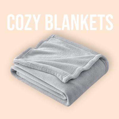 COZY BLANKETS - GREY BLANKET -