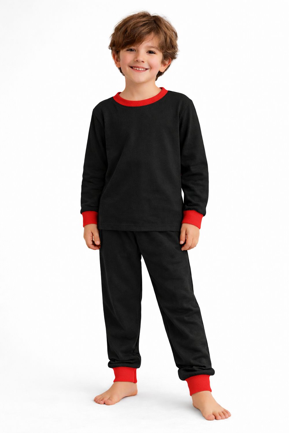 Pijama - Negro Unicolor -