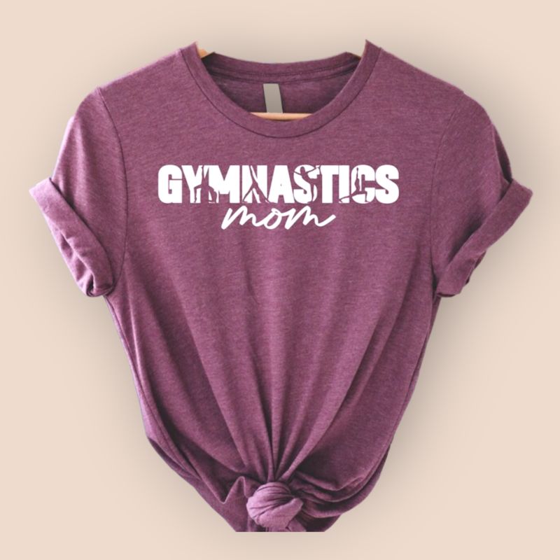 T Shirt - GYMNASTICS MOM -
