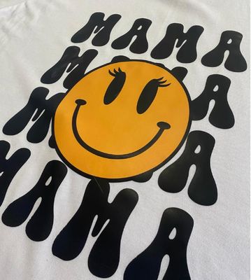 TShirts - HAPPY MAMA YELLOW -