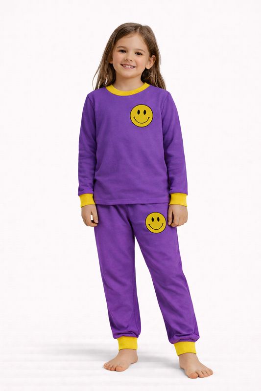 Pijama - HAPPY FACE PURPLE -