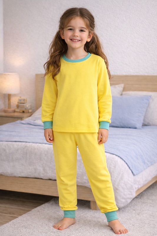 Pijama - Amarillo Unicolor -