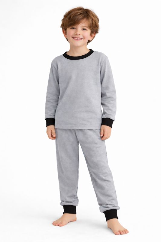 Pijama - Gris Unicolor -