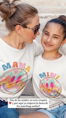 TShirts - RETRO COLORFUL MAMA -
