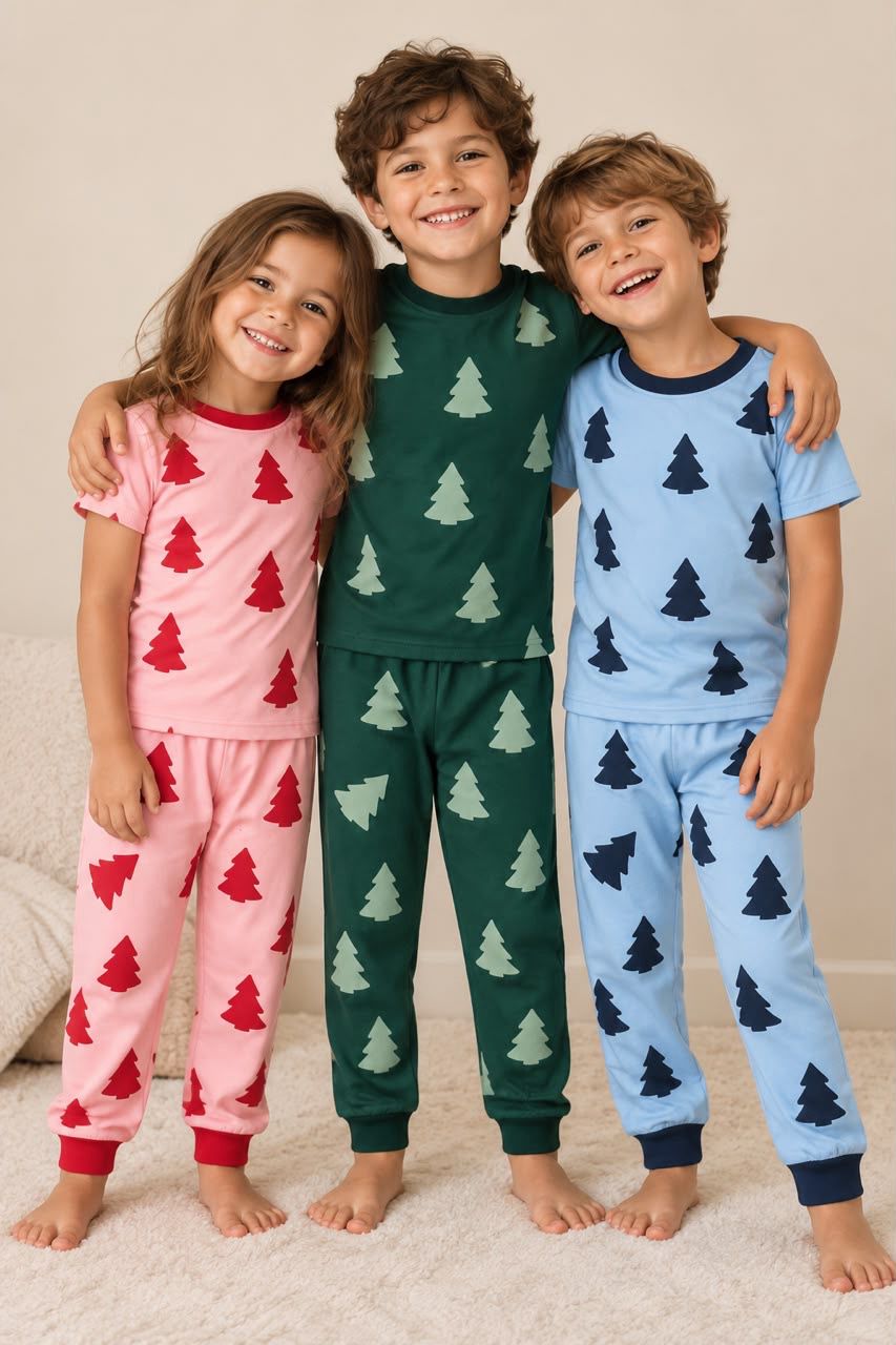 Pijama XMAS - CHRISTMAS XMAS TREES -