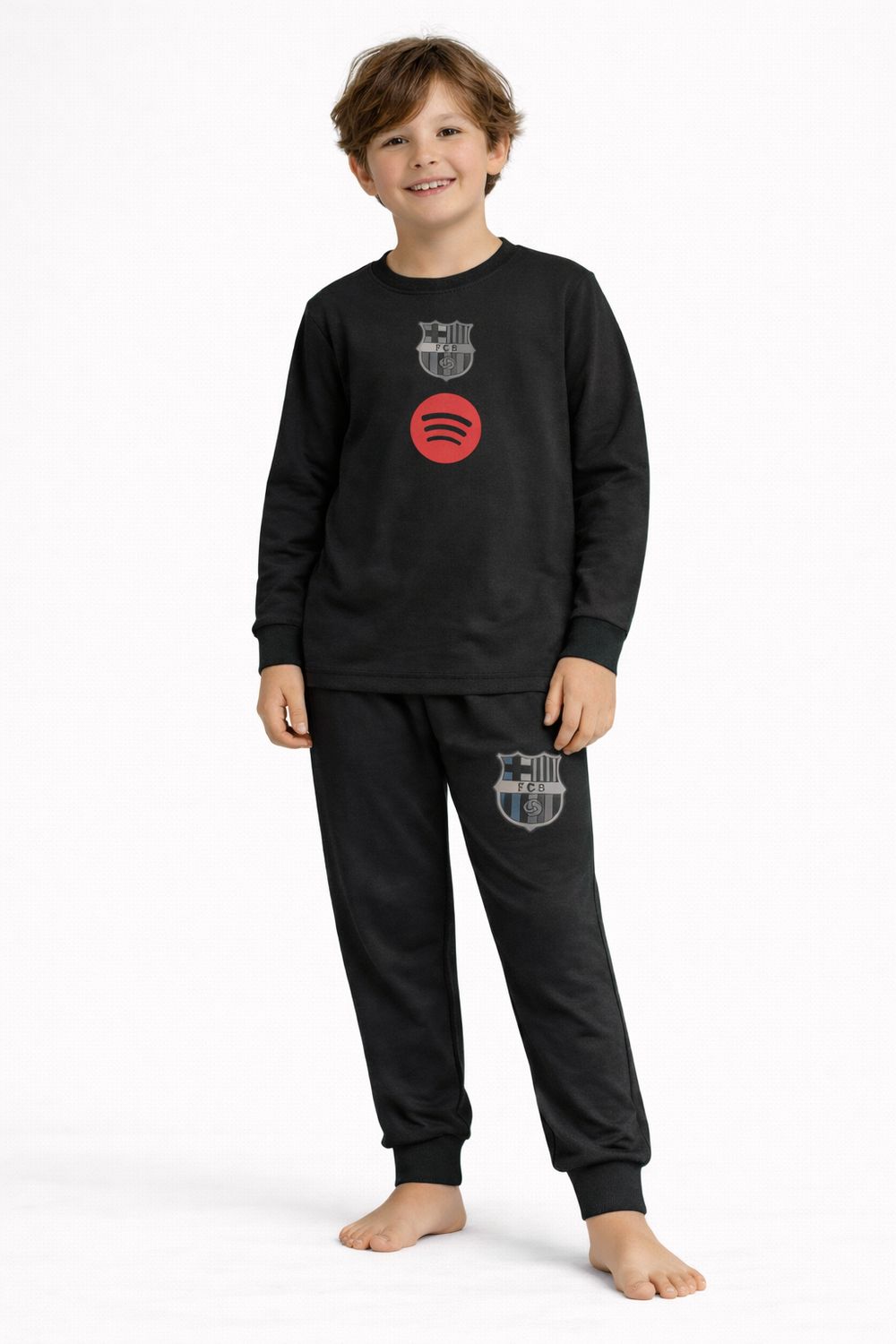 Pijama - SOCCER BARCA BLACK -