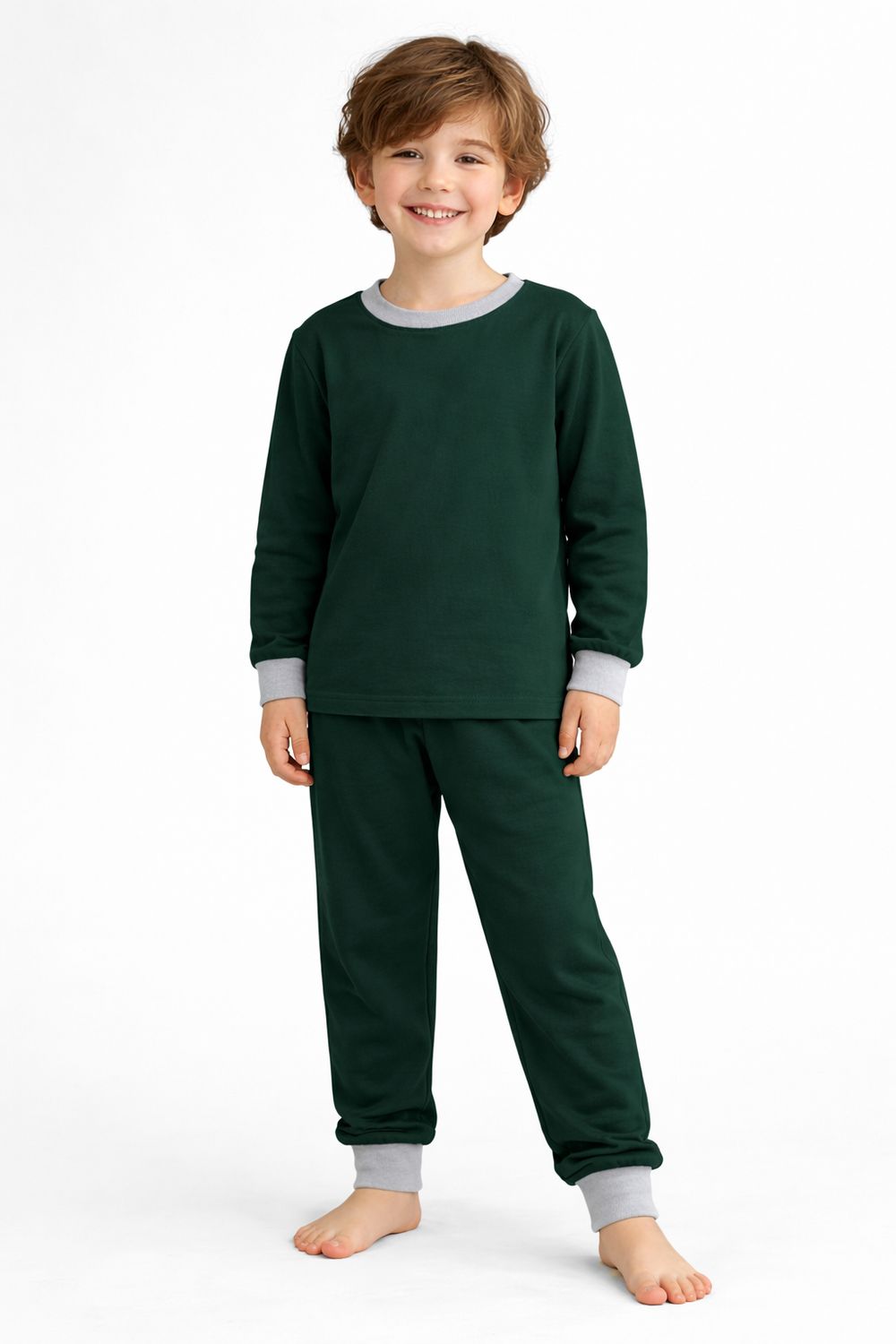 Pijama - Verde Unicolor -