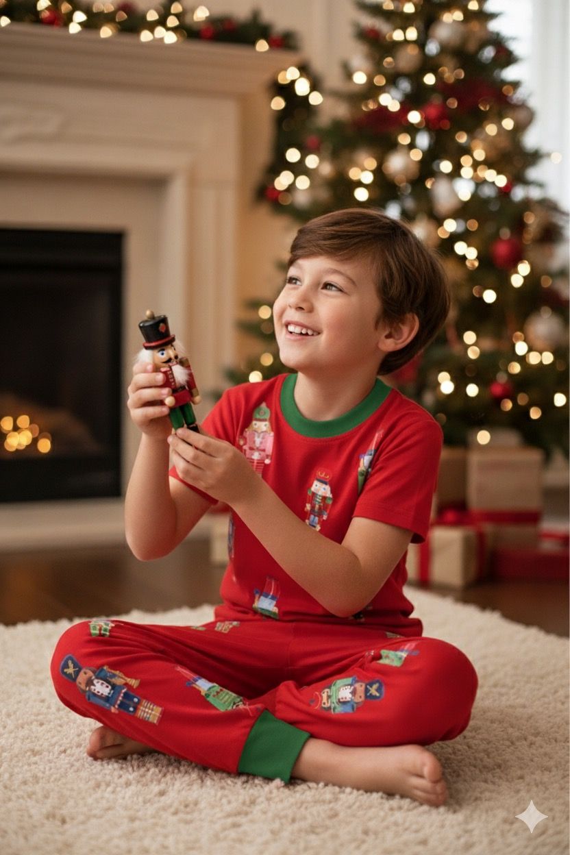 Pijama - CHRISTMAS NUT CRACKERS RED -