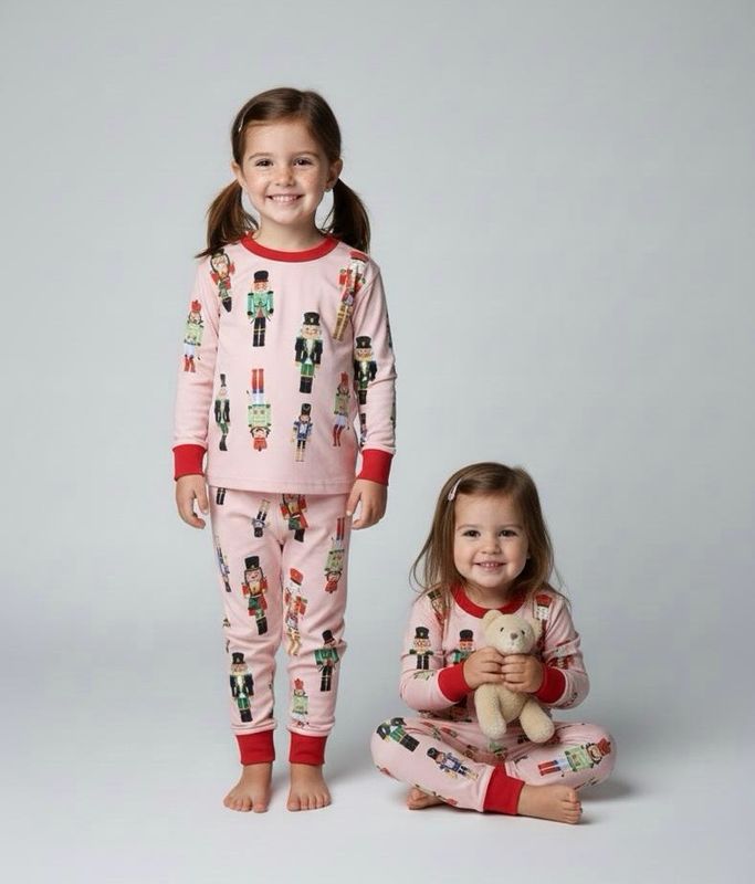 Pijama - CHRISTMAS NUT CRACKERS PINK -