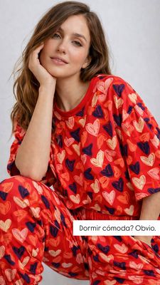 Pijama - CORAZONES -