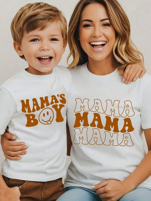 TShirts - MAMA &amp; MAMA'S BOY -